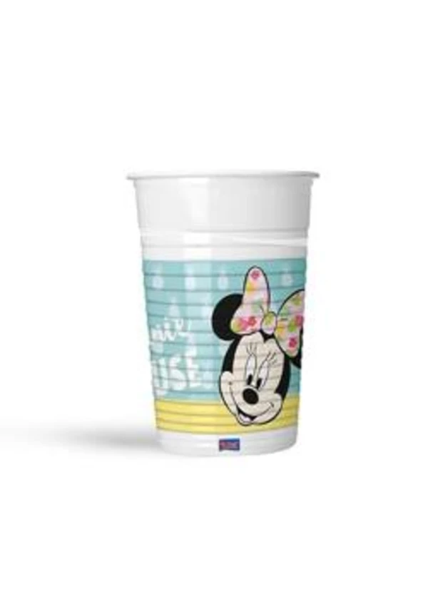 Minnie Tropical Plastik Bardak 8'li