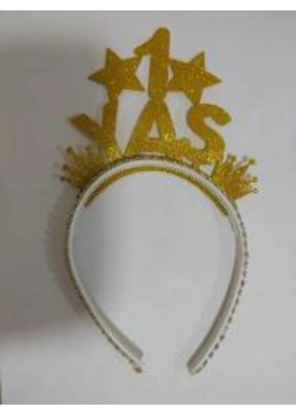 1 Yaş Gold Eva Parti Tacı