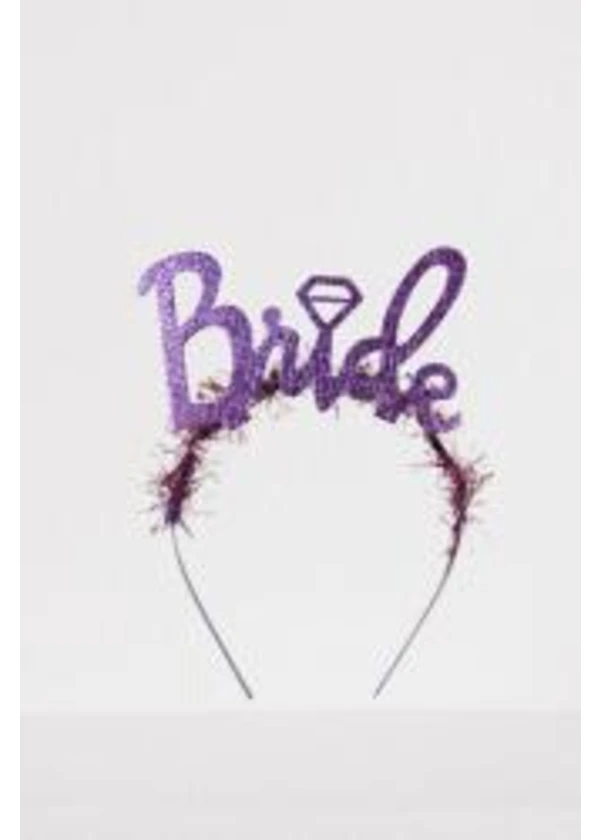 Bride Mor Metal&Eva Taç