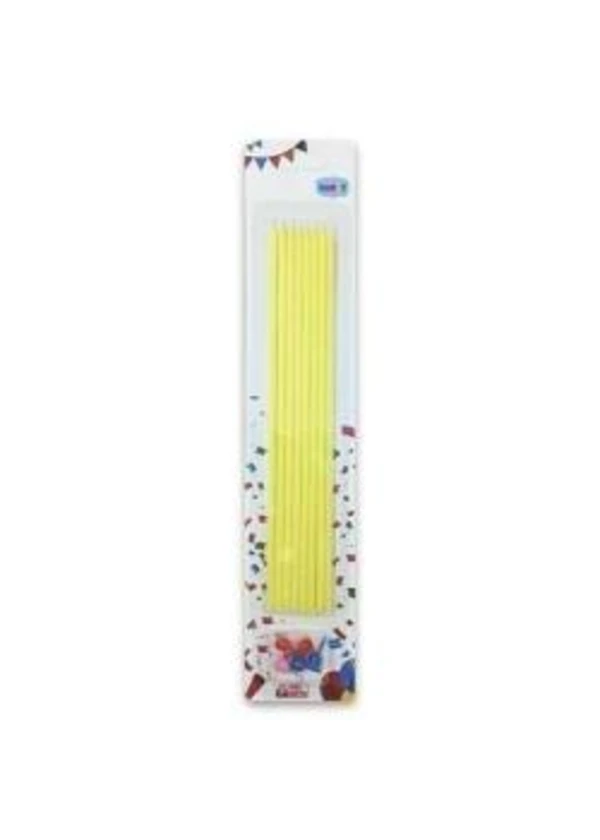 20cm Sarı Mum 7'li