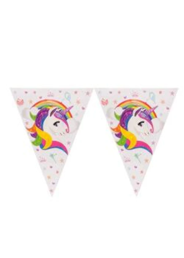 Unicorn Üçgen Bayrak
