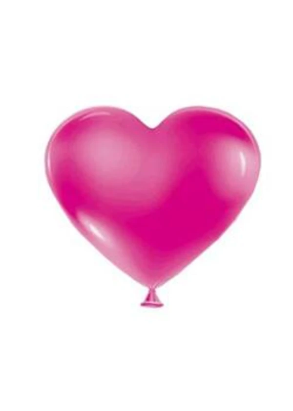 Fuşya Kalp Balon 5'li Paket