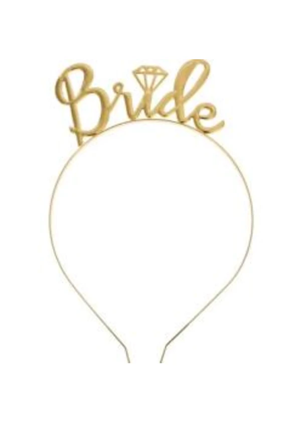 Bride Metal Gold Taç