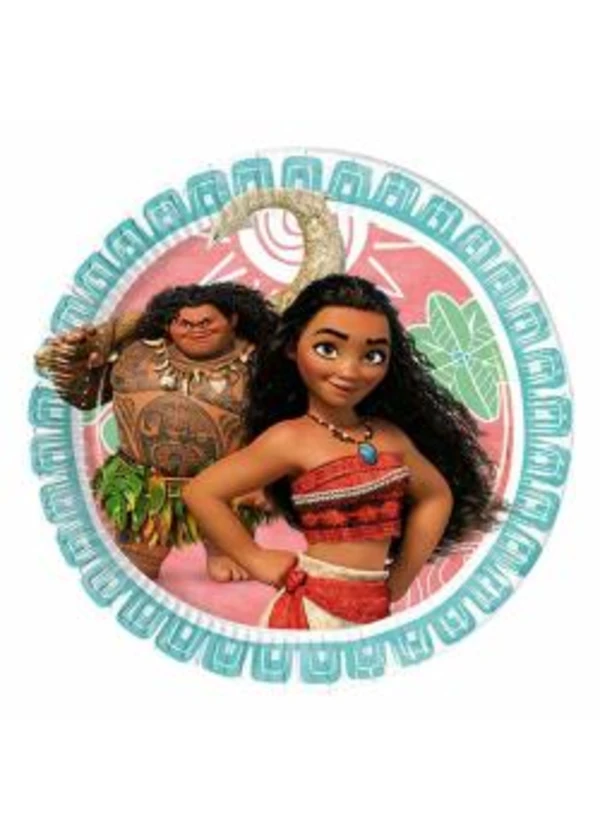 Prenses Moana Karton Tabak 8'li