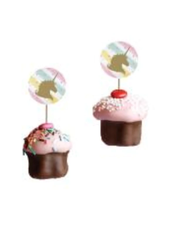 Unicorn Işıltı Temalı Kürdan 20'li