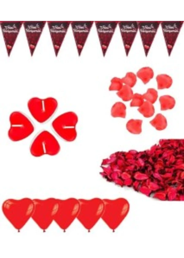 Sevgililer Günü Dekarasyon Seti 33 Parça