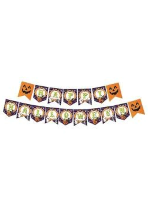 Happy Halloween Harf Banner
