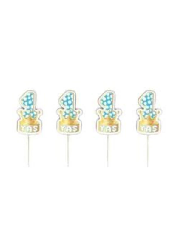 1 Yaş Taçlı Mavi Kürdan 20'li