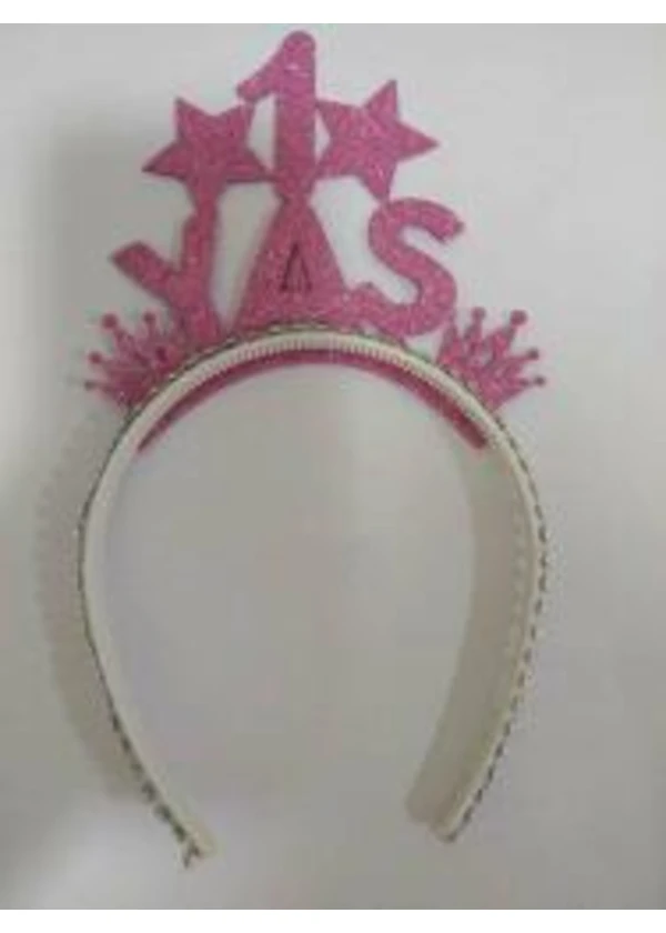 1 Yaş Pembe Eva Parti Tacı