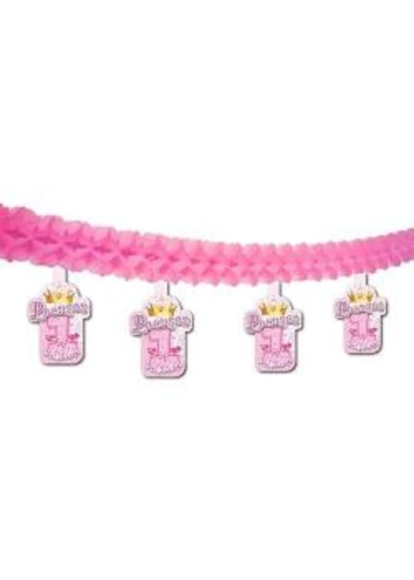 Prenses 1 Yaşında Sıralı Uzar Süs