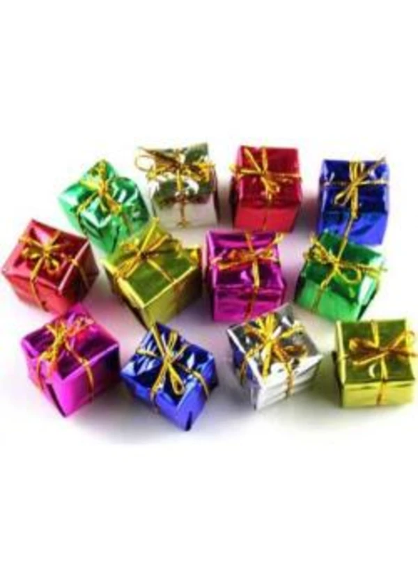 Yılbaşı Çam Ağacı Hediye Paketi Süsleme Seti 12'li