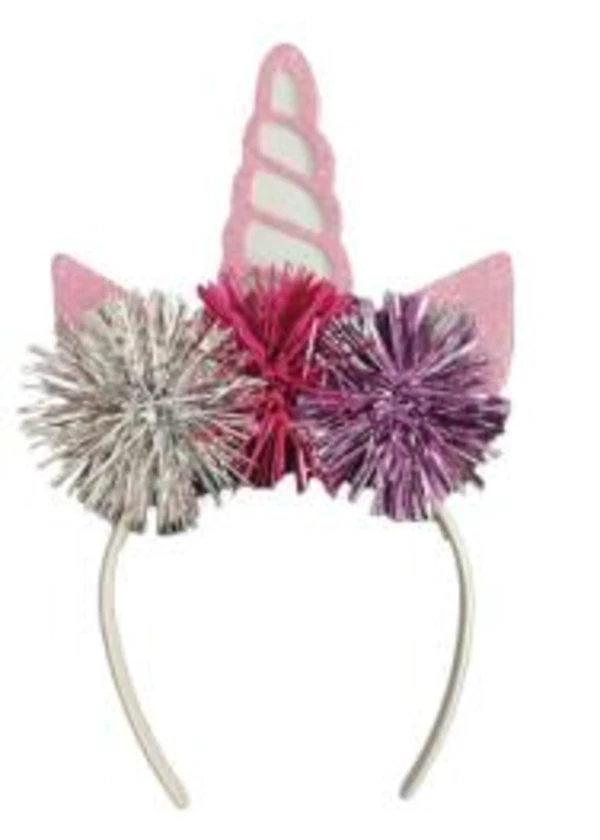 Unicorn Eva Pembe Parti Tacı