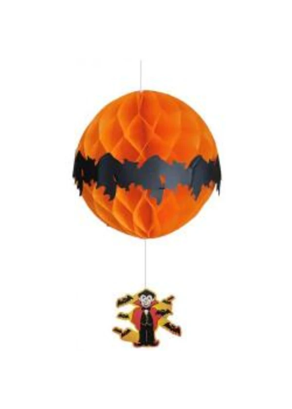 Cadılar Bayramı (Halloween) Dracula Figürlü Petek Süs