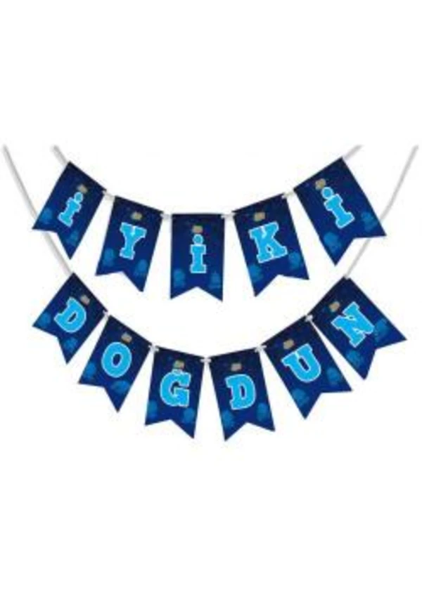 Kral Şakir Uzayda İyi ki Doğdun Harf Banner