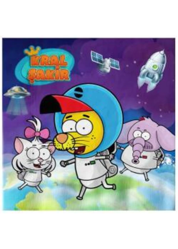 Kral Şakir Uzayda Peçete 16'lı