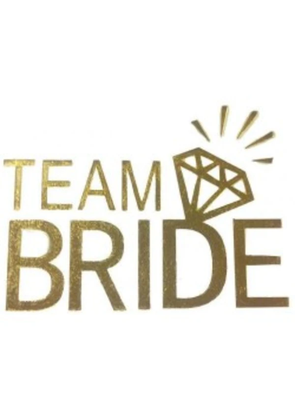 Team Bride Tek Taşlı Altın Dövme