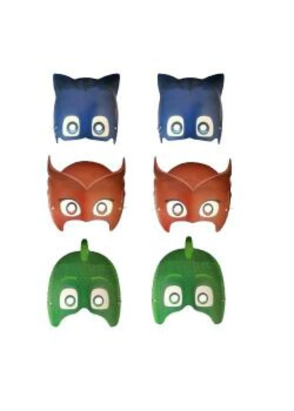PJ Maskeliler Karton Maske 6'lı