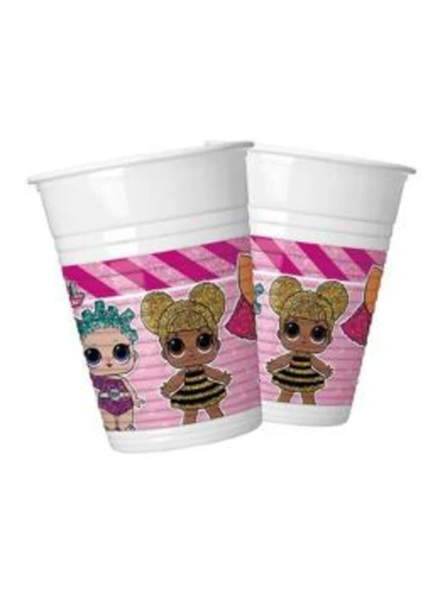 LoL Bebek Plastik Bardak 8'li