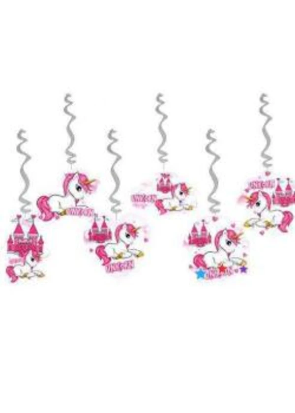 Unicorn Temalı Tavan Süs Seti