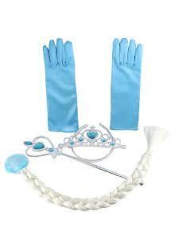 Frozen Eldivenli Taç ve Asa Seti