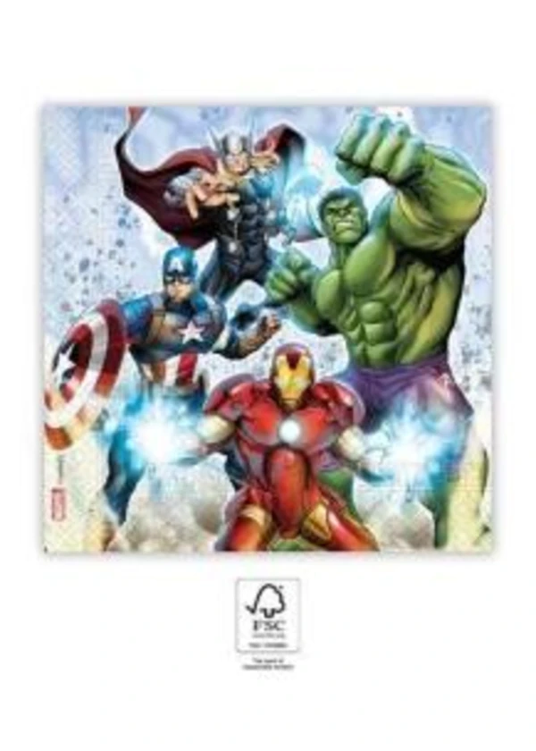 Avengers Peçete 20'li
