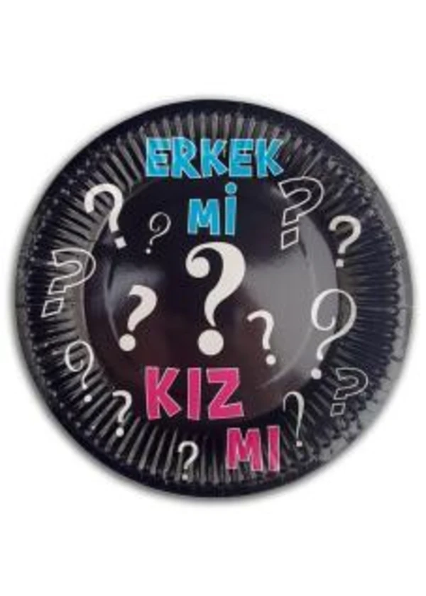 Cinsiyet Belirleme Partisi Karton Tabak 8'li