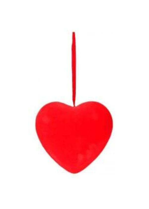 Flok Kalp Süs 25cm Kırmızı