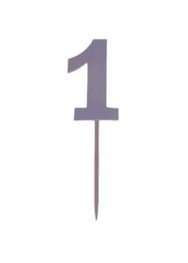 Gümüş 1 Rakam Kürdan 20'li