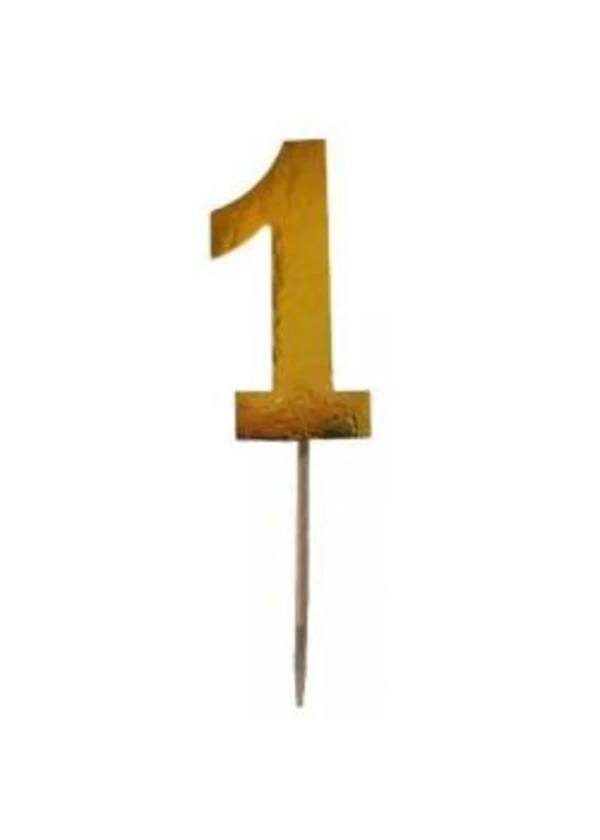 Altın 1 Rakam Kürdan 20'li