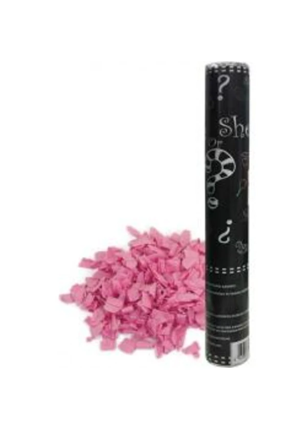 Cinsiyet Belirleme Partisi Kız Pembe Konfeti