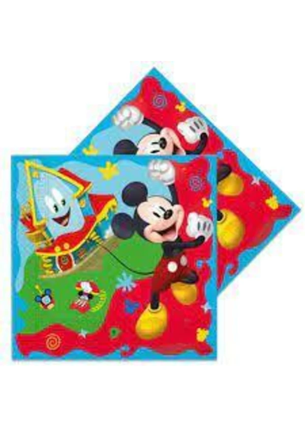 Mickey Rock The House Kağıt Peçete 20'li