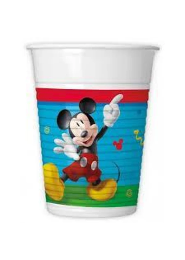 Mickey Rock The House Karton Bardak 8'li