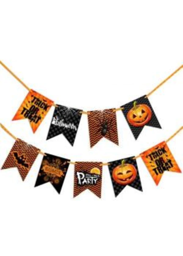 Cadılar Bayramı Banner Süs