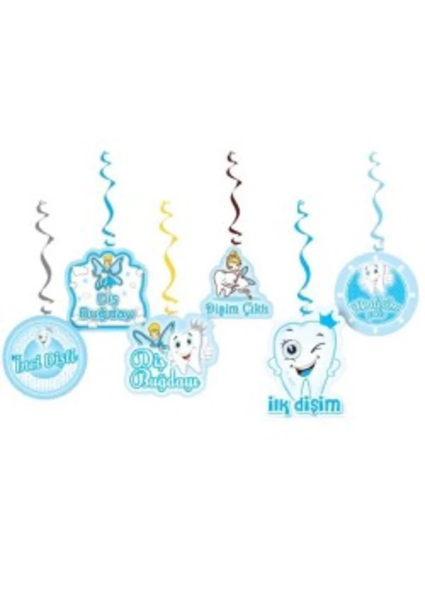 Diş Buğdayı Mavi Tavan Süs Seti