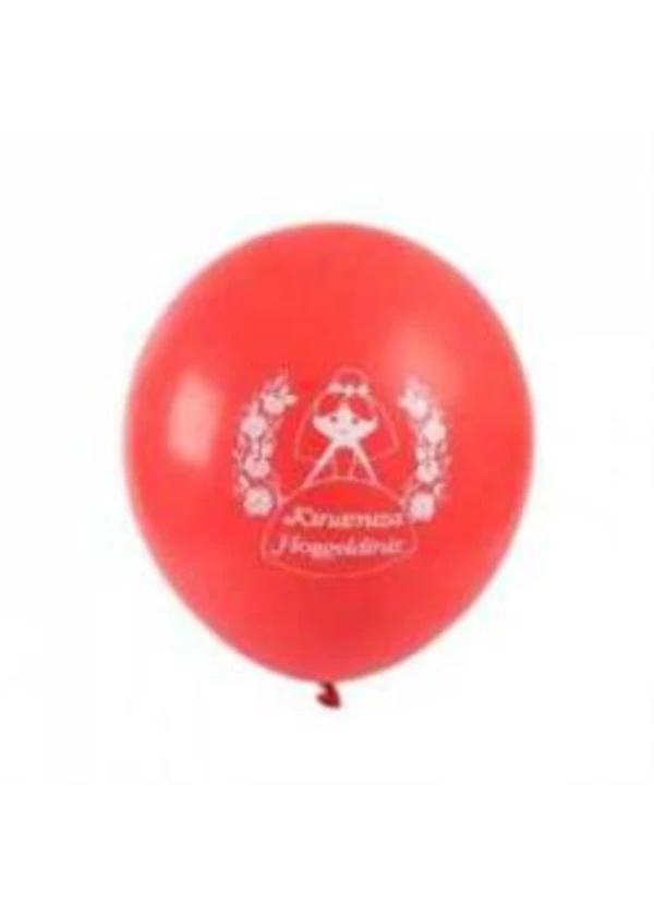 Kınamıza Hoş Geldiniz Baskılı Muhtelif Renklerde Balon 5'li Paket