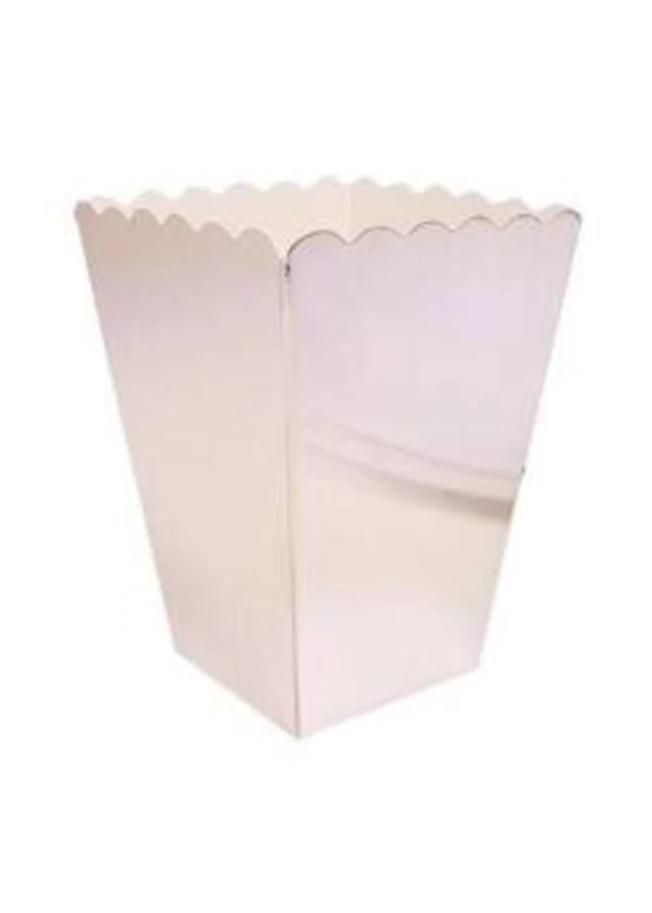 Metalik Gümüş Mısır Kutusu 8'li