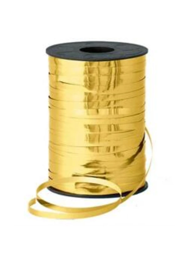 Metalik Altın Rafya 8mm