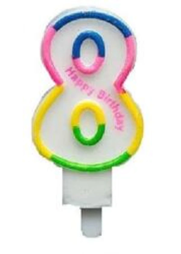 8 Rakam Mum Rengarenk