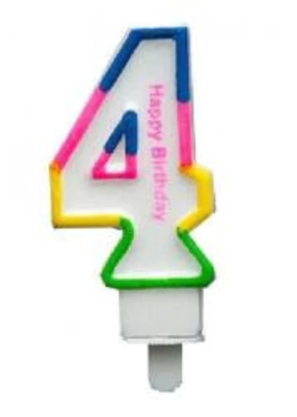 4 Rakam Mum Rengarenk