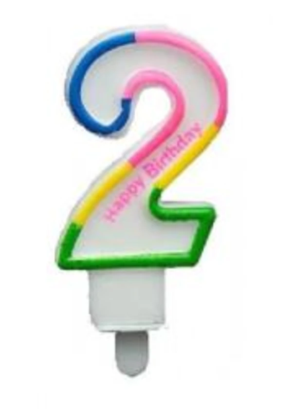 2 Rakam Mum Rengarenk