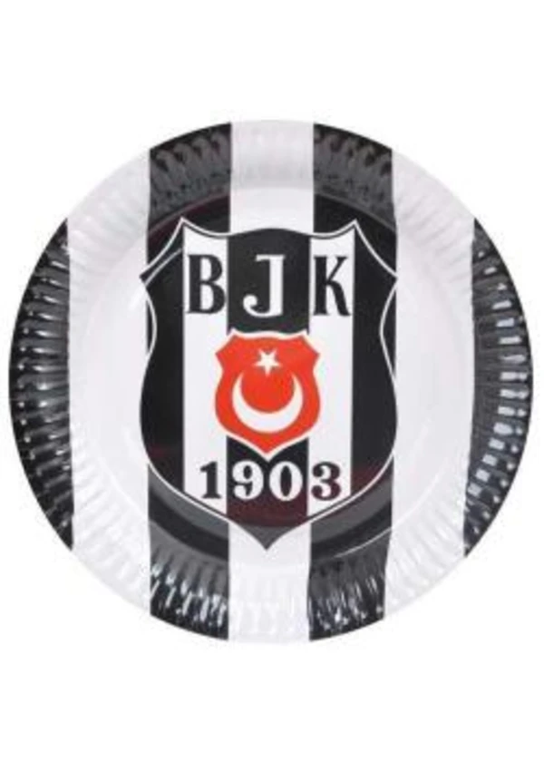 Beşiktaş Karton Tabak 8'li