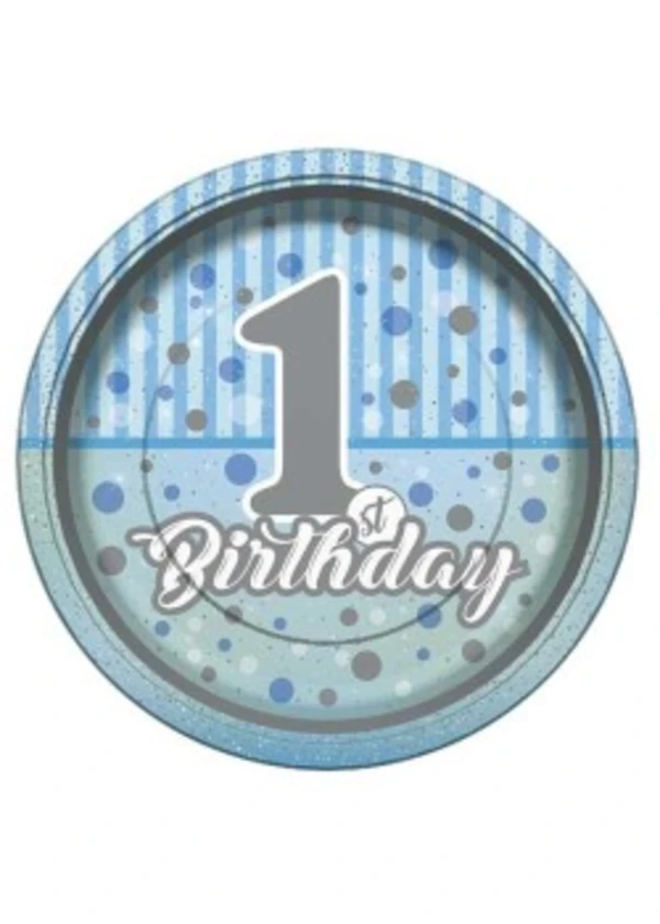 Pırıltılı 1 Yaş Erkek Tabak