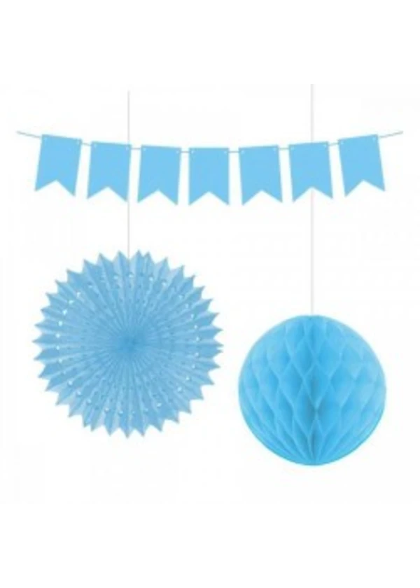 Mavi Dekorasyon Süs Seti