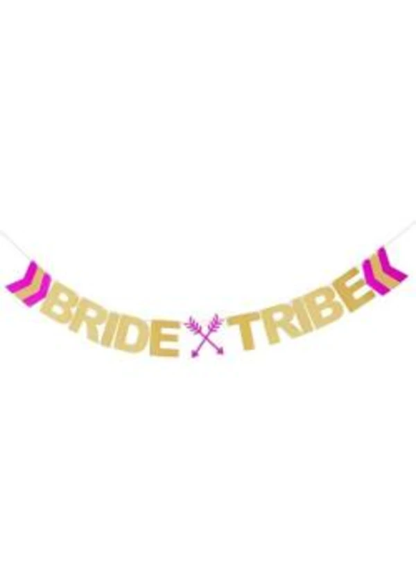 Altın Simli Bride Tribe Banner