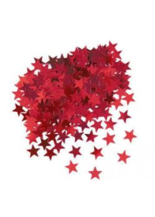 Kırmızı Yıldız Masa Konfeti