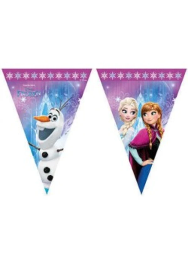 Frozen Buz Işıltısı Üçgen Flama