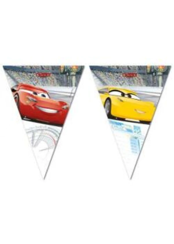 Cars 3 Üçgen Flama