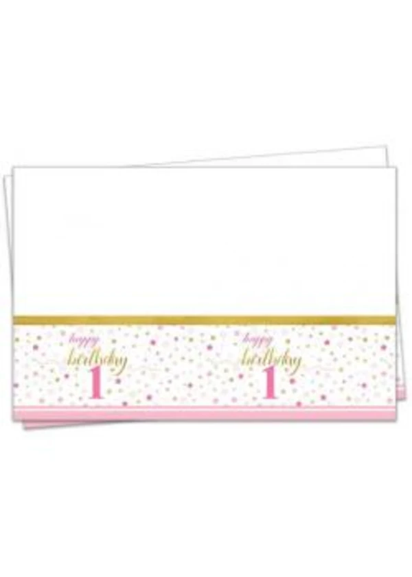 Küçük Yıldızlar 1 Yaş Kız Masa Örtüsü