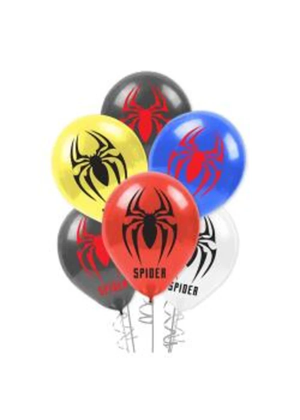 Spiderman Balon 5'li Paket