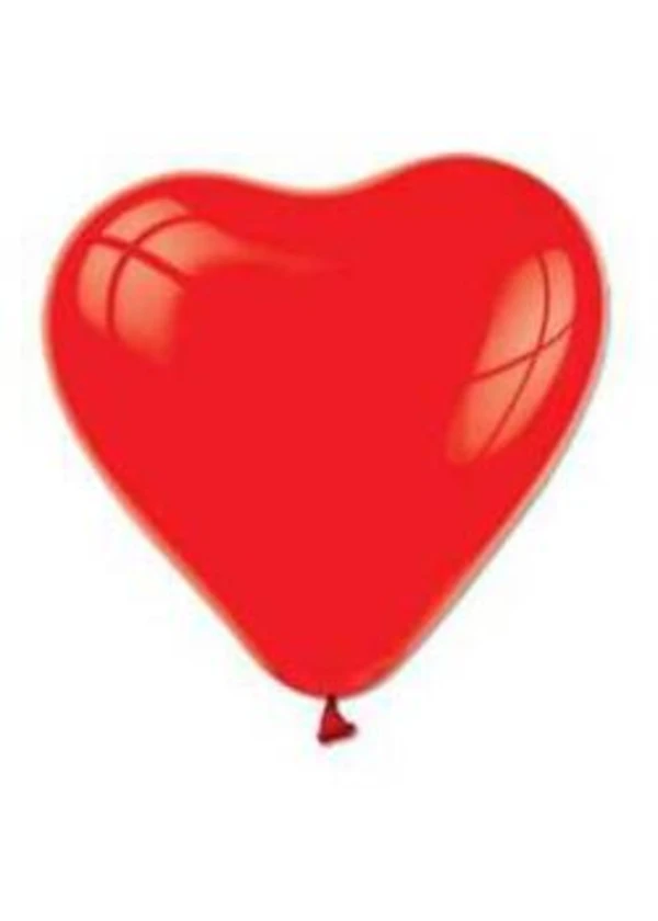 Kırmızı Kalp Balon 5'li Paket